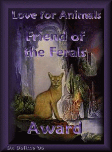 Friend of the Ferals Award