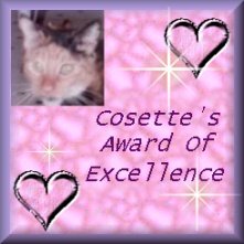 Cosette's Award