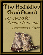 The Kadiddies Gold Award