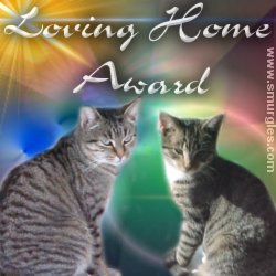 Loving Home Award from Jelly and Angie - Smurgles