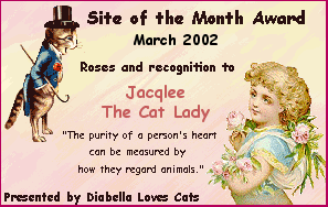 Diabella's Site of the Month Award