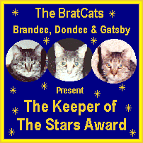 Brat Cats Keeper of the Stars Award