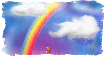 Rainbow and Clouds