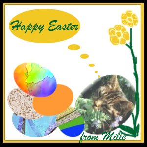 Mille's Easter Card