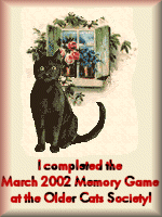 March Memory Game Award