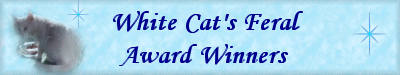 White Cat's Feral Award Winners