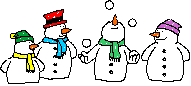 snowmen juggling