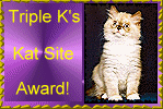 Triple K's Kat Site Award