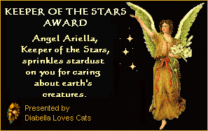 Diabella's Keeper of the Stars Award