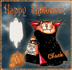 Happy Halloween frum Chuck E